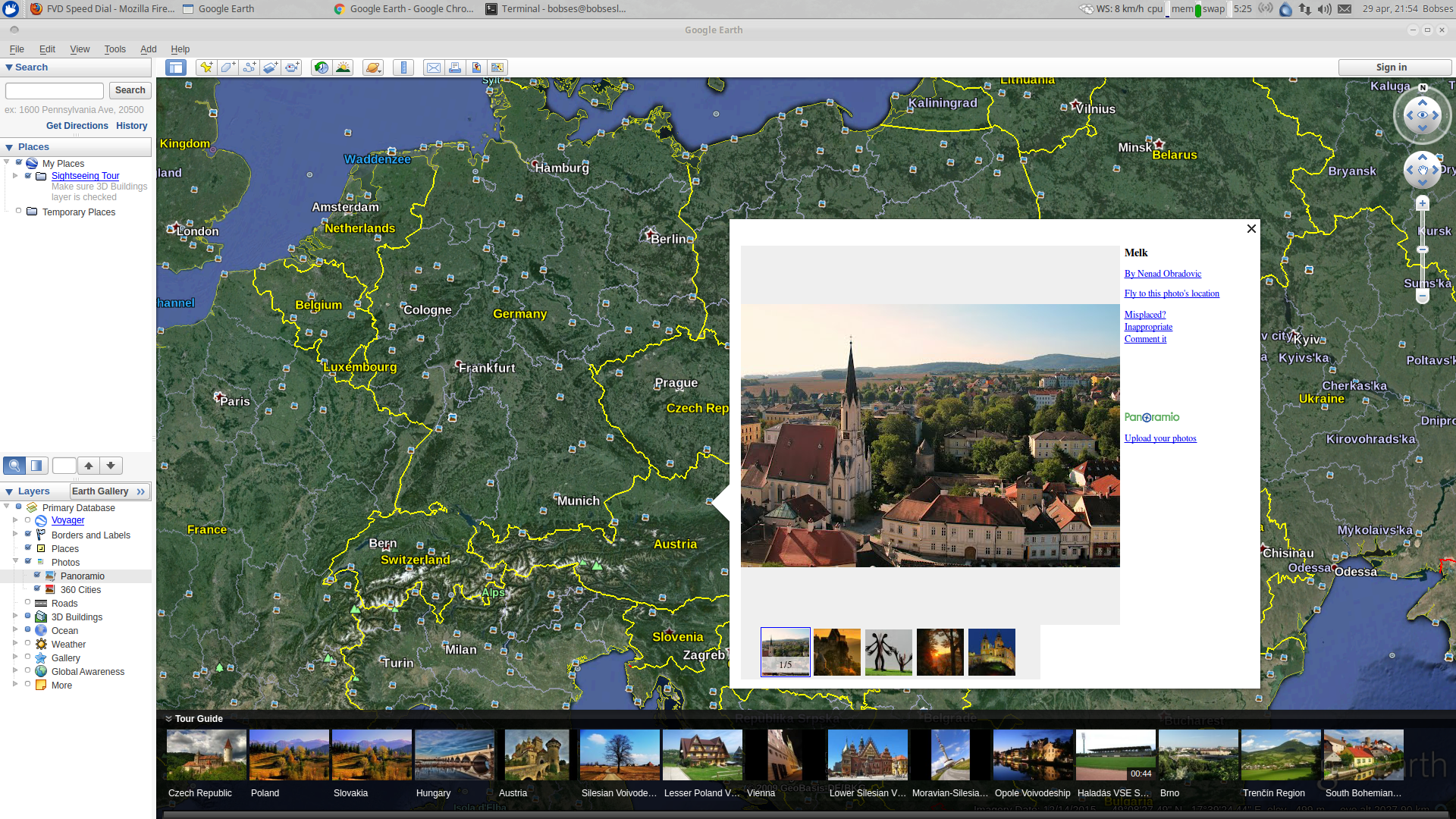 Cum se instalează Google Earth în Ubuntu 16.04 Despre Linux