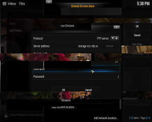 ftp-kodi-server