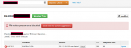 ip blacklisted